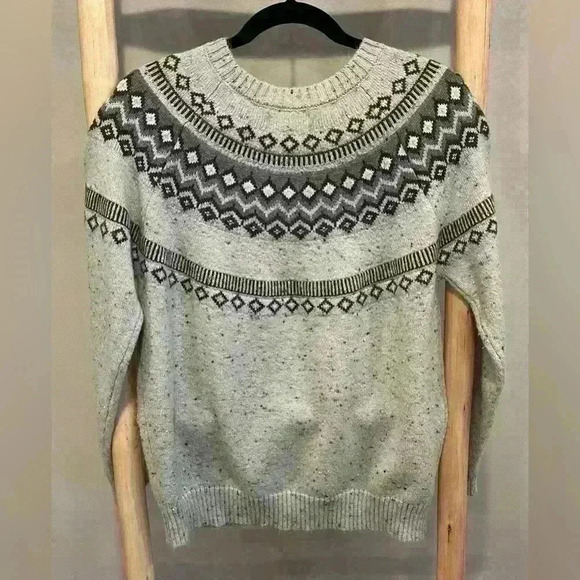 Weatherproof Vintage Ladies' Fairisle Sweater size large - Picture 2 of 6